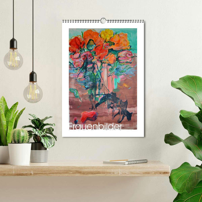 Frauenbilder - burleske Gemälde (CALVENDO Wandkalender 2026)