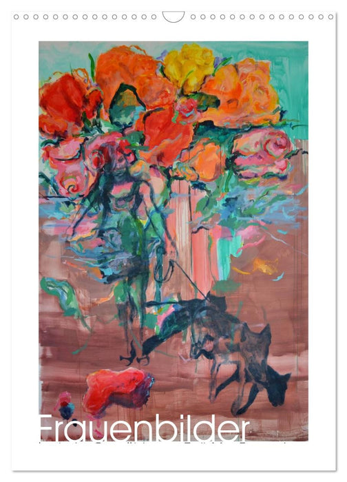 Frauenbilder - burleske Gemälde (CALVENDO Wandkalender 2026)