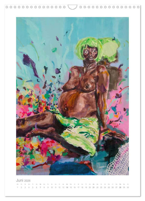 Frauenbilder - burleske Gemälde (CALVENDO Wandkalender 2026)