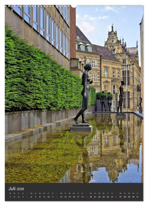 Highlights in Bremen (CALVENDO Premium Wandkalender 2026)