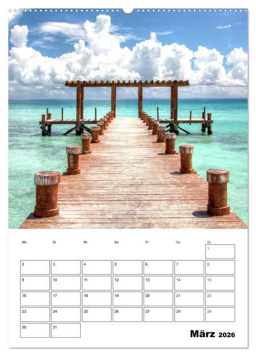 Das mystische Land der Maya. Mexiko-Yucatan (CALVENDO Premium Wandkalender 2026)