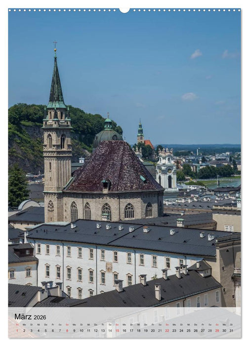 SALZBURG Grandiose Ausblicke (CALVENDO Premium Wandkalender 2026)
