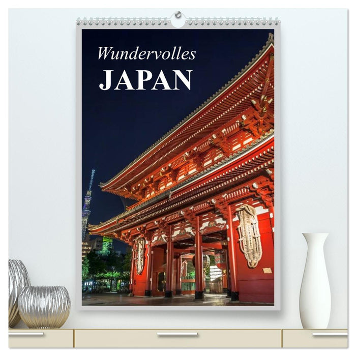 Wundervolles Japan (CALVENDO Premium Wandkalender 2026)