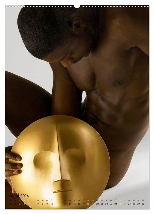 Masquerade - Männliche Aktfotografie (CALVENDO Wandkalender 2026)