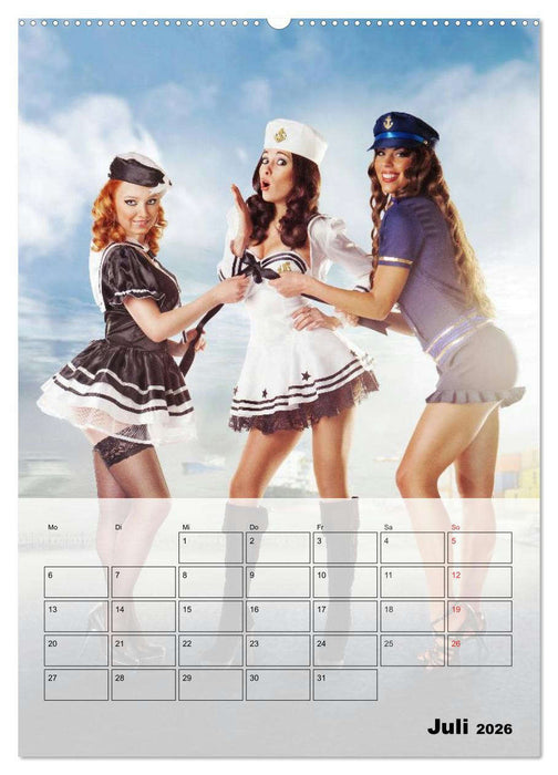 Sexy Hexi. Pin-ups-Planer (CALVENDO Premium Wandkalender 2026)