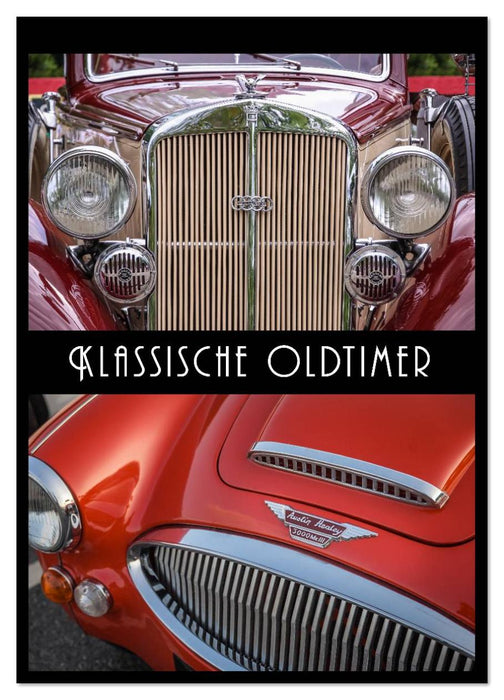 Klassische Oldtimer (CALVENDO Wandkalender 2026)