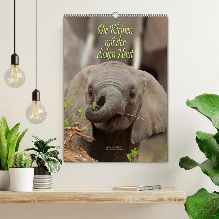 Die Kleinen mit der dicken Haut (CALVENDO Wandkalender 2026)