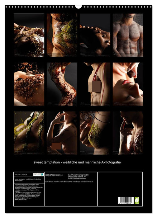 sweet temptation - weibliche und männliche Aktfotografie (CALVENDO Wandkalender 2026)