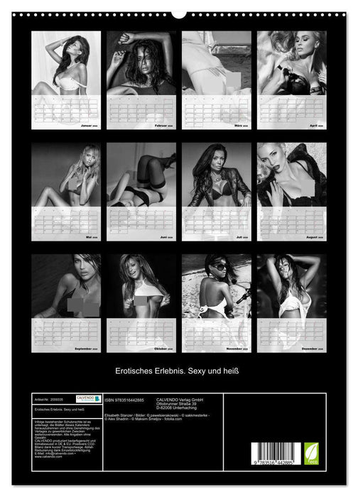 Erotisches Erlebnis. Sexy und heiß (CALVENDO Premium Wandkalender 2026)