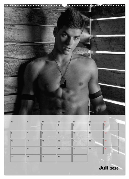 Heiße Männer-Erotik (CALVENDO Premium Wandkalender 2026)
