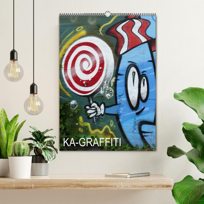 KA- GRAFFITI (CALVENDO Wandkalender 2026)