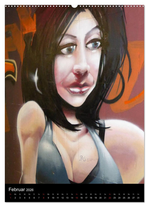 KA- GRAFFITI (CALVENDO Wandkalender 2026)