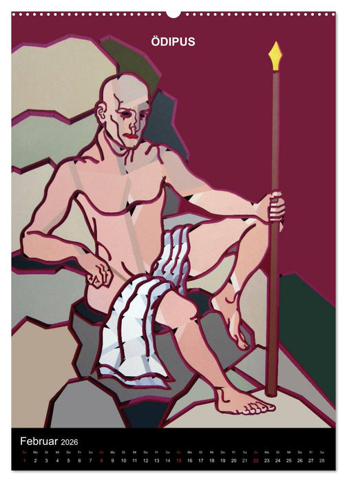 MYTHOS und LEGENDE (CALVENDO Wandkalender 2026)