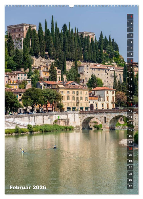 VERONA Bildschöne Altstadt (CALVENDO Premium Wandkalender 2026)