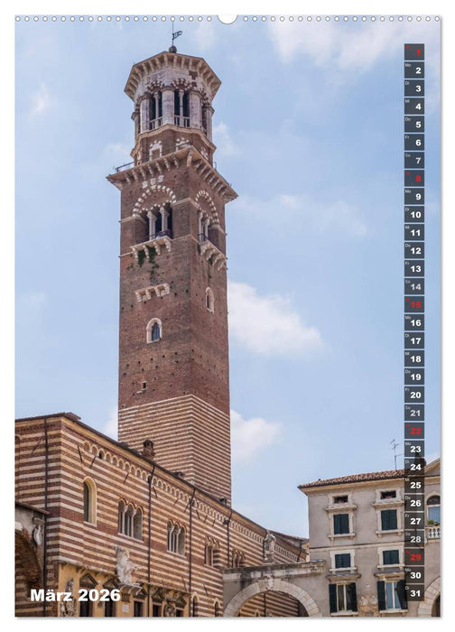 VERONA Bildschöne Altstadt (CALVENDO Premium Wandkalender 2026)