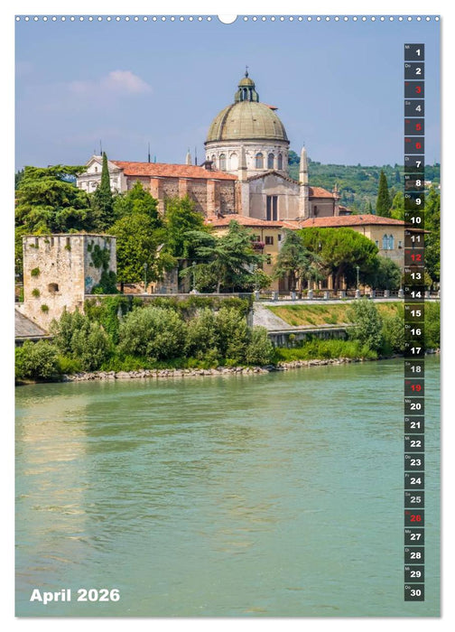 VERONA Bildschöne Altstadt (CALVENDO Premium Wandkalender 2026)