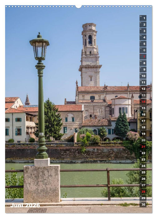 VERONA Bildschöne Altstadt (CALVENDO Premium Wandkalender 2026)