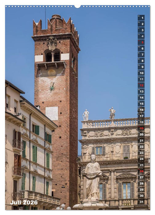 VERONA Bildschöne Altstadt (CALVENDO Premium Wandkalender 2026)
