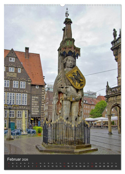Highlights in Bremen (CALVENDO Wandkalender 2026)
