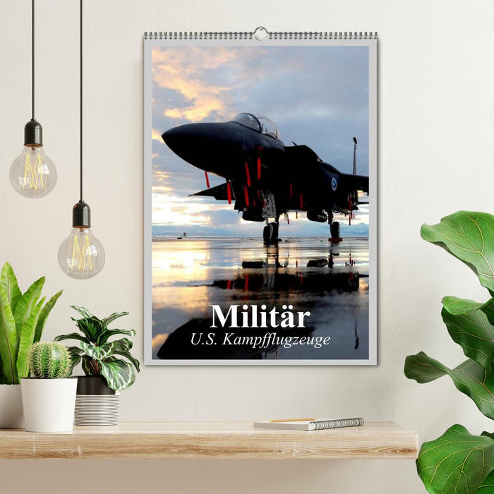 Militär. U.S. Kampfflugzeuge (CALVENDO Wandkalender 2026)
