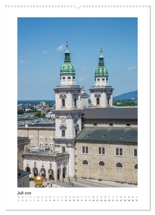 Wunderschönes SALZBURG (CALVENDO Premium Wandkalender 2026)