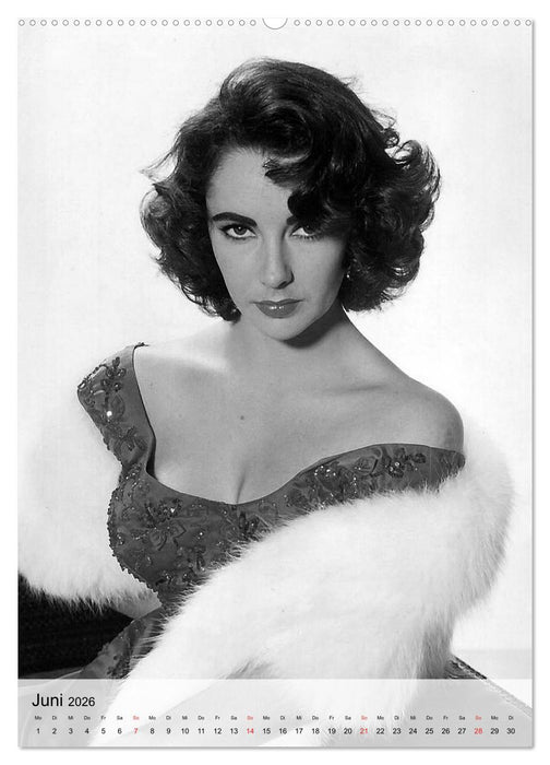 Elizabeth Taylor (CALVENDO Premium Wandkalender 2026)