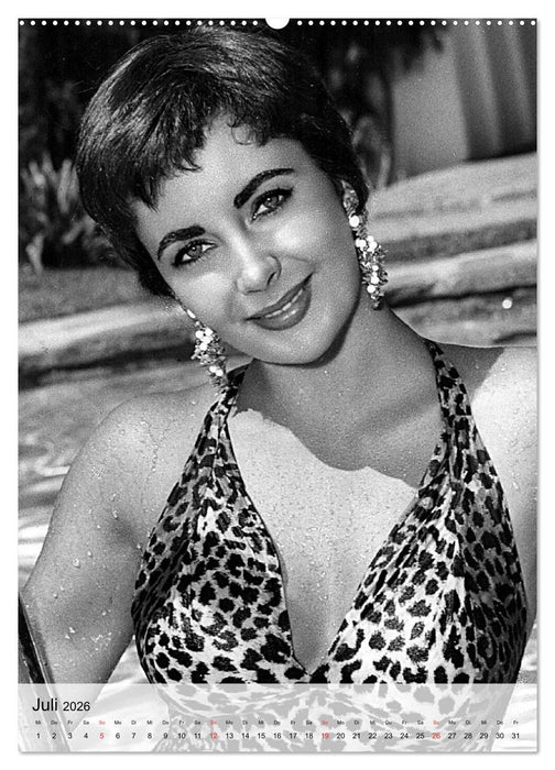 Elizabeth Taylor (CALVENDO Premium Wandkalender 2026)
