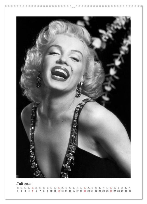 Marilyn Monroe. Weltstar und Sexsymbol (CALVENDO Premium Wandkalender 2026)