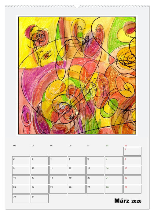 New Art Deco (CALVENDO Premium Wandkalender 2026)