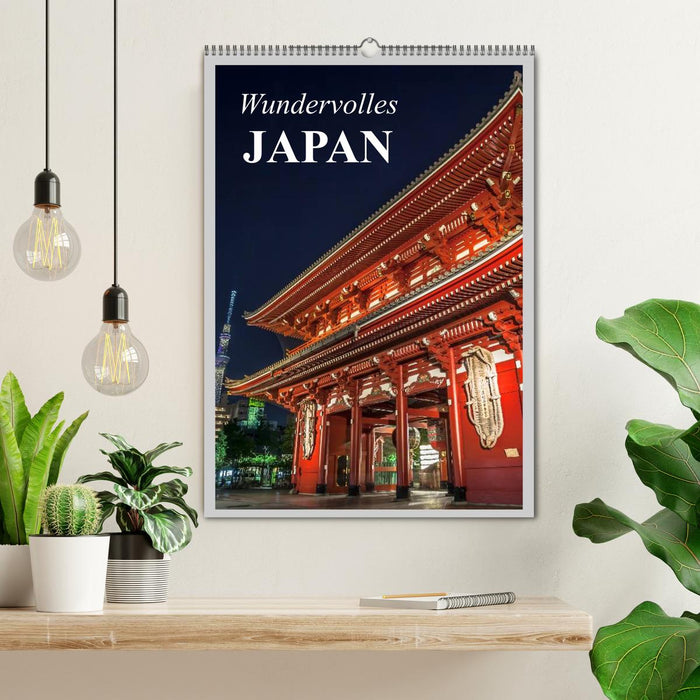 Wundervolles Japan (CALVENDO Wandkalender 2026)