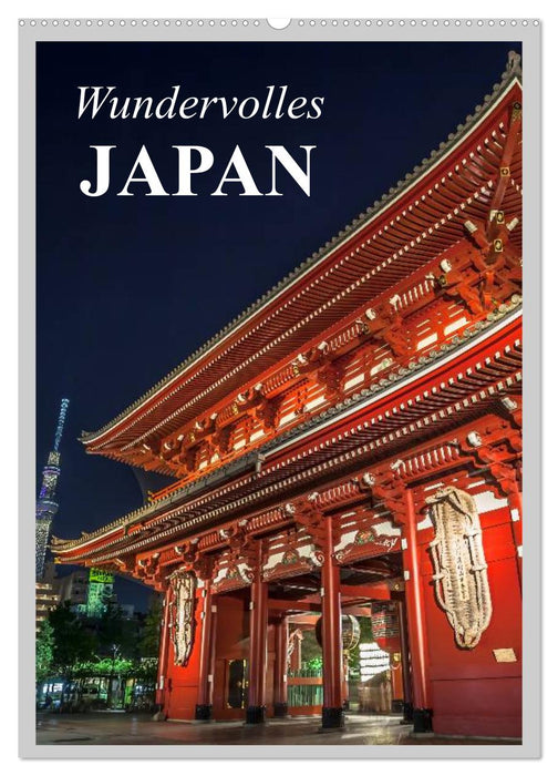 Wundervolles Japan (CALVENDO Wandkalender 2026)