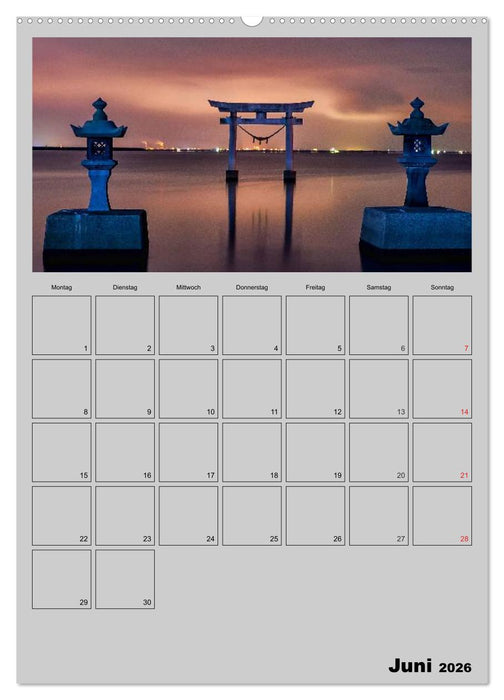 Wundervolles Japan (CALVENDO Wandkalender 2026)