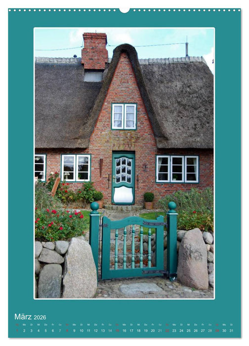 Willkommen in Keitum auf Sylt (CALVENDO Premium Wandkalender 2026)