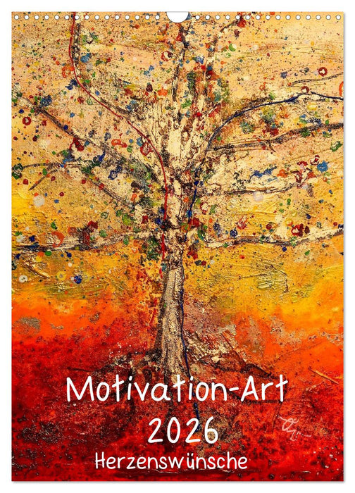 Motivation-Art 2026 (CALVENDO Wandkalender 2026)