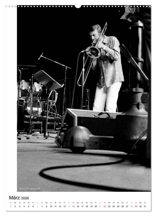 Jazz live (CALVENDO Wandkalender 2026)