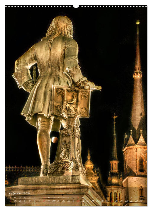 Stadtansichten von Halle Saale 2026 (CALVENDO Premium Wandkalender 2026)