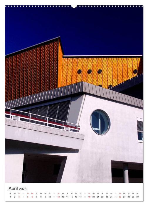 Philharmonie und Kammermusiksaal Berlin (CALVENDO Wandkalender 2026)