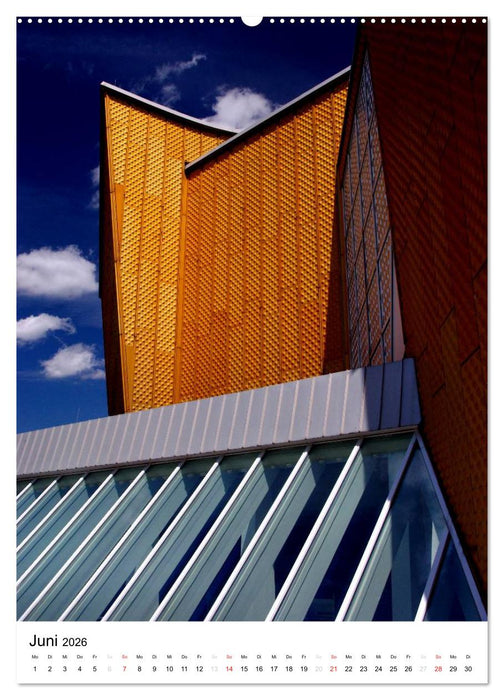 Philharmonie und Kammermusiksaal Berlin (CALVENDO Wandkalender 2026)