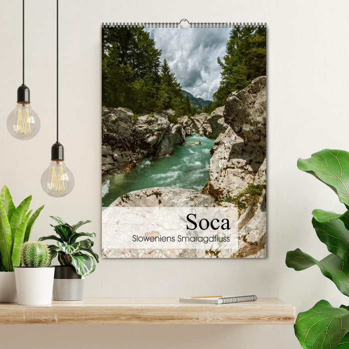 Soca - Sloweniens Smaragdfluss (CALVENDO Wandkalender 2026)