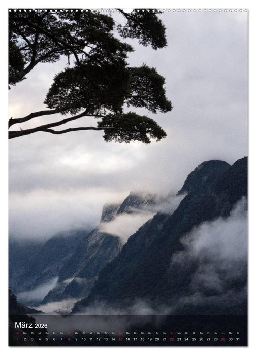 Wildes Neuseeland (CALVENDO Premium Wandkalender 2026)