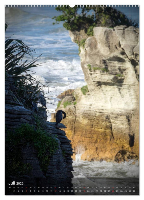 Wildes Neuseeland (CALVENDO Premium Wandkalender 2026)