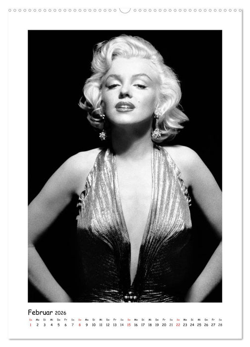 Marilyn Monroe. Weltstar und Sexsymbol (CALVENDO Wandkalender 2026)