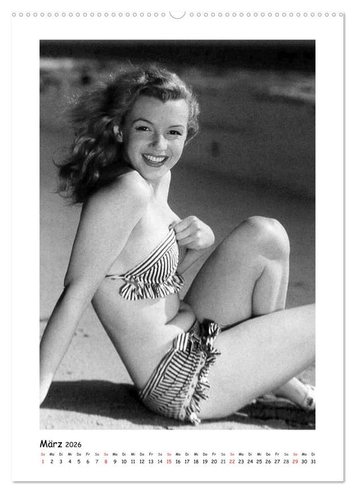 Marilyn Monroe. Weltstar und Sexsymbol (CALVENDO Wandkalender 2026)