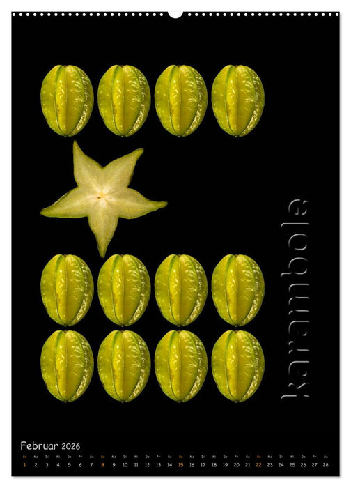 foodART - Früchte und Gemüse (CALVENDO Premium Wandkalender 2026)