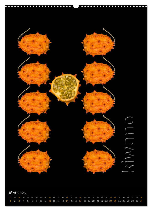 foodART - Früchte und Gemüse (CALVENDO Premium Wandkalender 2026)