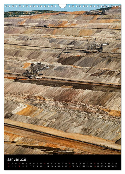 Der Tagebau Hambach (CALVENDO Wandkalender 2026)