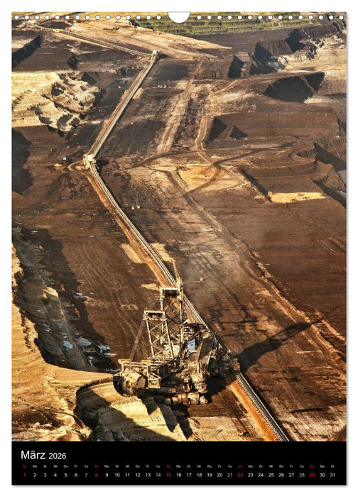 Der Tagebau Hambach (CALVENDO Wandkalender 2026)