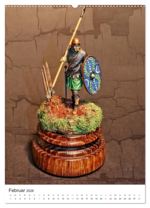 Historische Modellbaufiguren 2026 (CALVENDO Wandkalender 2026)