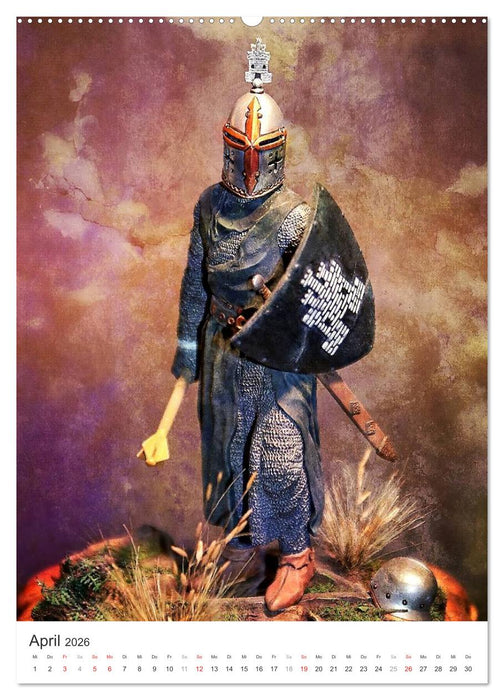 Historische Modellbaufiguren 2026 (CALVENDO Wandkalender 2026)