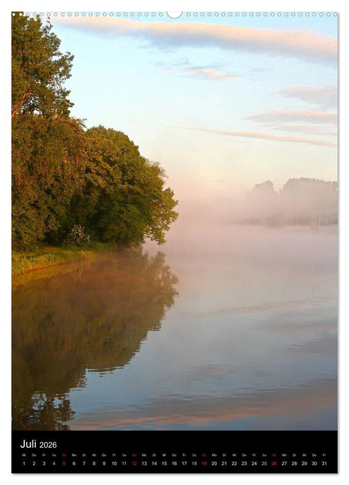 Gespiegelte Natur (CALVENDO Premium Wandkalender 2026)